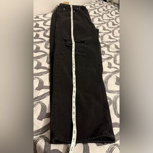 Levi's Men's Black Ripped Skinny Jeans